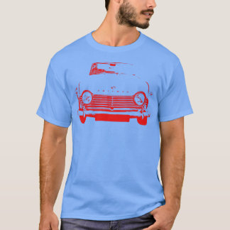 Triumph TR4A 1960s British classic monoblock red T-Shirt