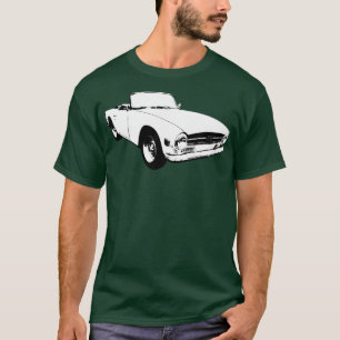 Triumph TR6 1970s classic sports monoblock white T-Shirt