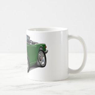 Triumph TR6 Green Car Coffee Mug