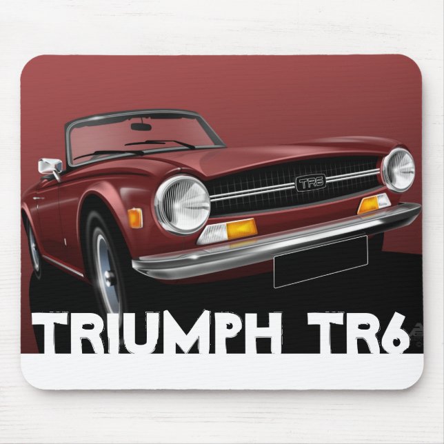 Triumph TR6 Mouse mat (Front)