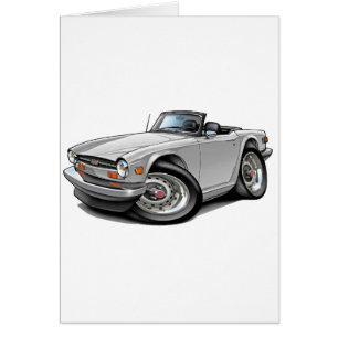 Triumph TR6 White Car