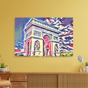 Triumphal Arch Canvas Print