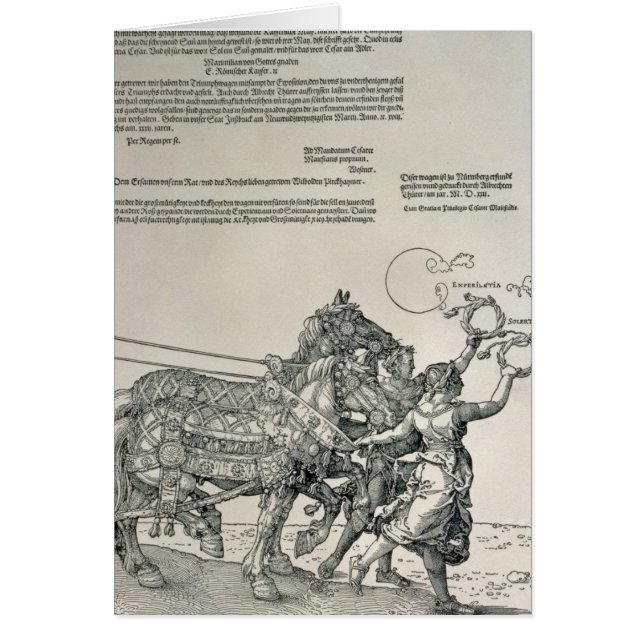 Triumphal Chariot of Emperor Maximilian I (Front)