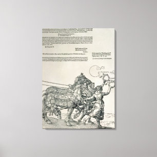 Triumphal Chariot of Emperor Maximilian I Canvas Print
