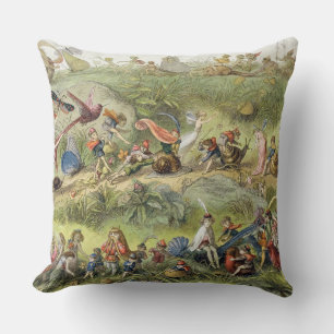 Triumphal March of the Elf-King, illustration from Cushion