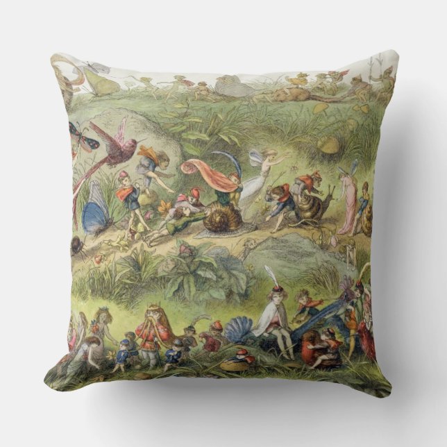 Triumphal March of the Elf-King, illustration from Cushion (Front)