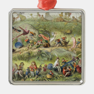 Triumphal March of the Elf-King, illustration from Metal Tree Decoration
