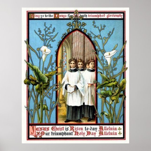 Triumphant Holy Day Poster (Front)