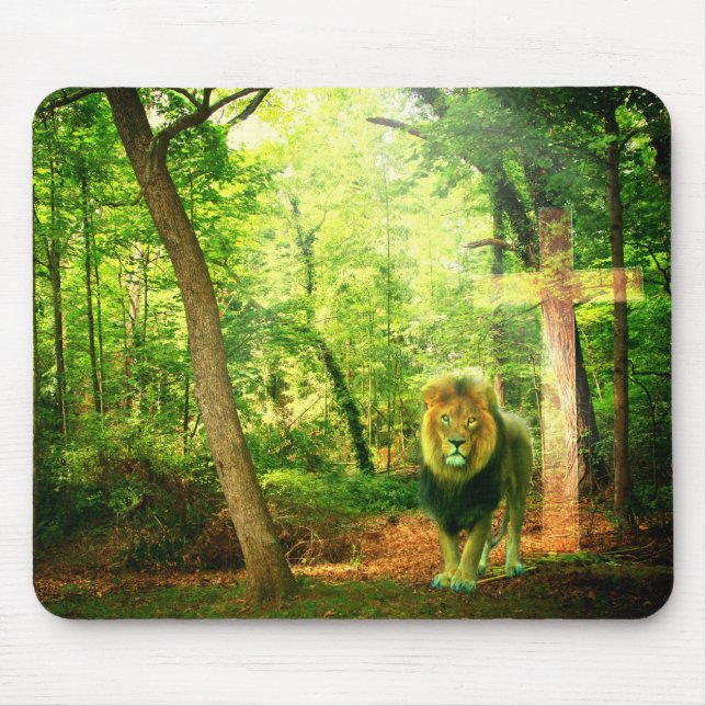 Triumphant King Mouse Pad (Front)