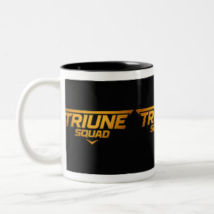 TRIUNE SQUAD – Power in Unity Two-Tone Coffee Mug