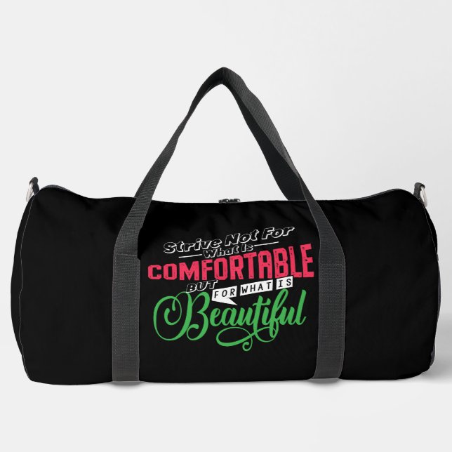 trive Not For Comfortable Beautiful Duffle Bag (Front)