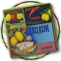 TRIVET - Apples-Lemons-Lemon - Produce Crate Label