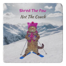 Trivet, Shred the Pow Ski Cat