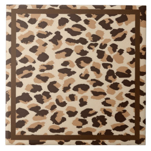 Trivet Tile-Leopard Print