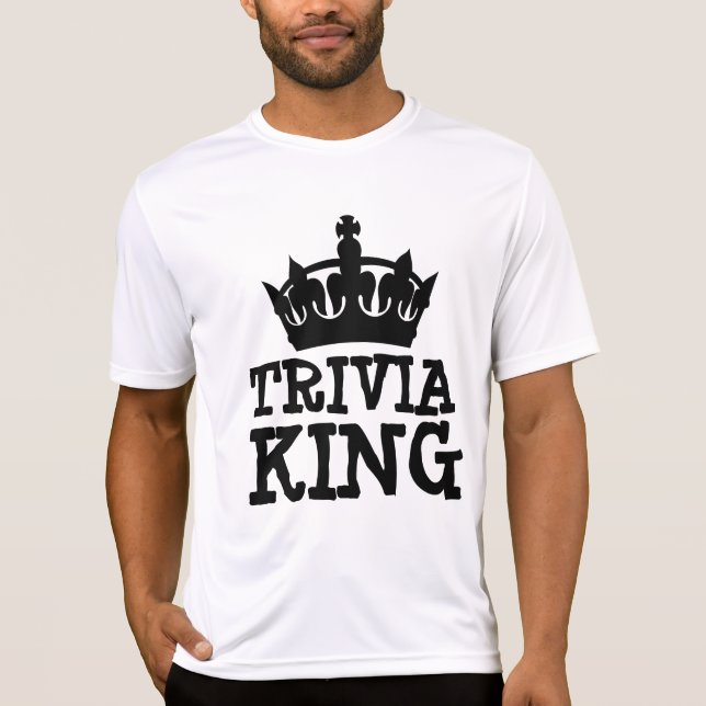 TRIVIA KING MENS T-SHIRTS (Front)