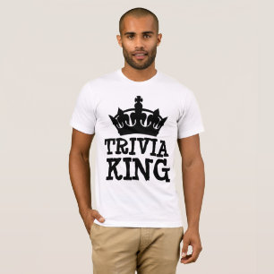 TRIVIA KING MENS T-SHIRTS