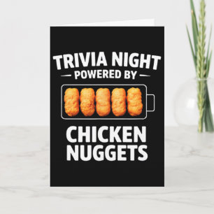 Trivia Night Powered By Chicken Nuggets Card
