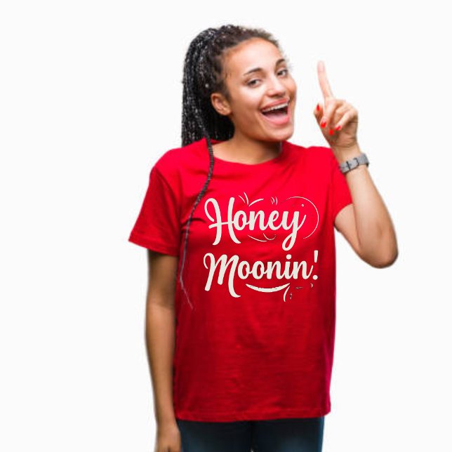 TRIXIE Retro 70's Themed Honeymoonin' Bride  T-Shirt (Creator Uploaded)