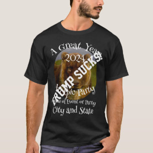 Trmp A Great Year An Epic Party Lion Trump T-Shirt