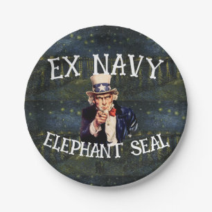 Trmp Republican Party MAGA USA America Vote Trump Paper Plate
