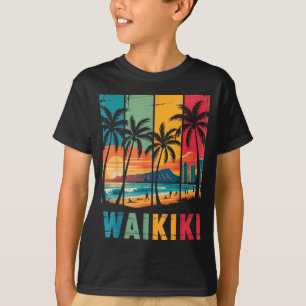 Trocal Vintage Waikiki Honolulu Hawaii Island Waik T-Shirt
