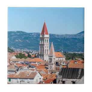 Trogir cathedral tower - Dalmatia, Croatia Tile