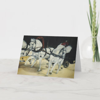"Troika" Christmas card