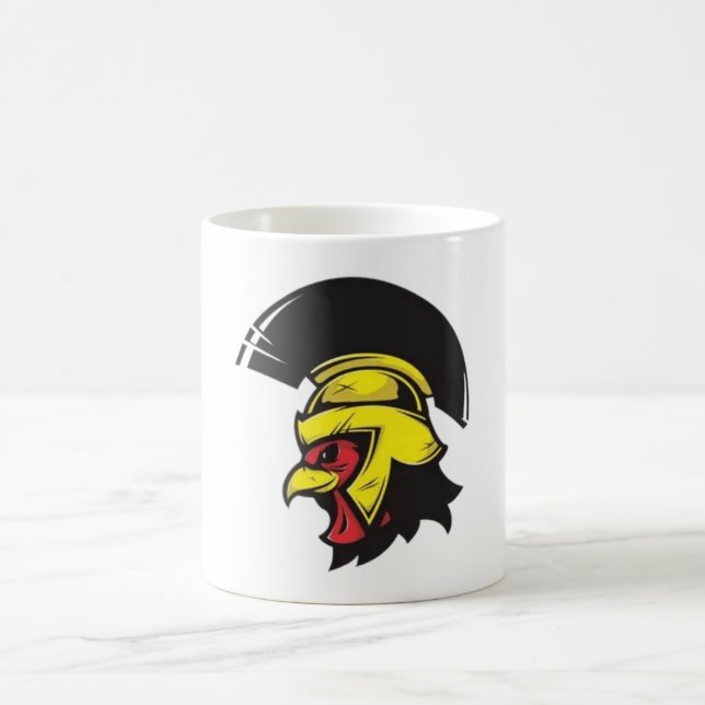  Trojan Chicken Warrior Coffee Mug (Center)