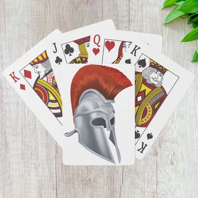 Trojan Helmet Playing Cards (Creator Uploaded)