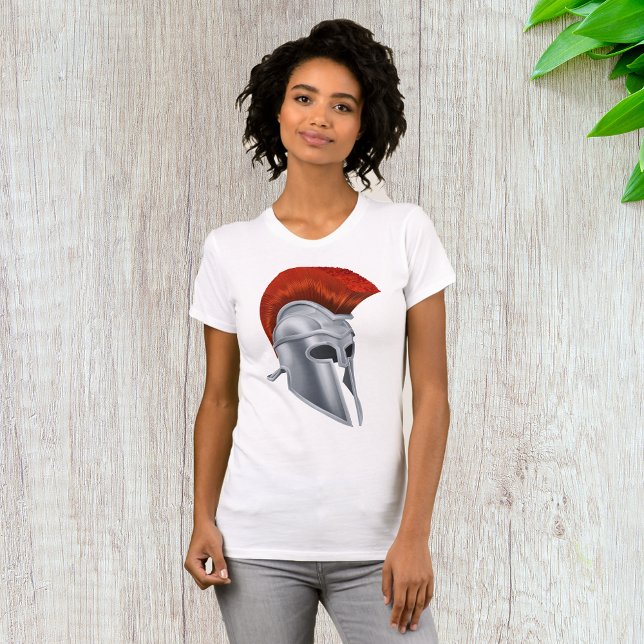 Trojan Helmet Womens T-Shirt (Creator Uploaded)