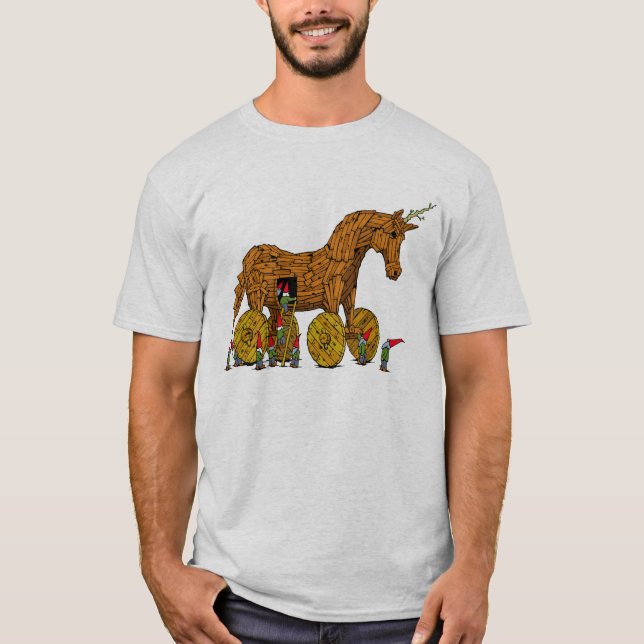 Trojan Unicorn T Shirt (Front)