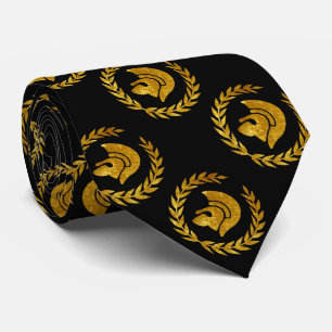 Trojan Warrior in Gold Tie
