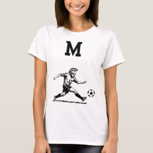 Trojan Warrior Playing Soccer T-Shirt