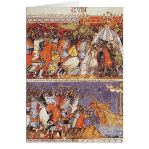 Trojans Invading Greek Camp