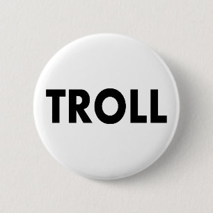 Troll 6 Cm Round Badge