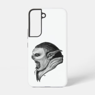 Troll Black and White Design Samsung Galaxy Case