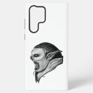Troll Black and White Design Samsung Galaxy Case