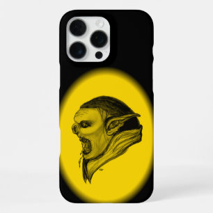 Troll Black and Yellow Design iPhone 16 Pro Max Case