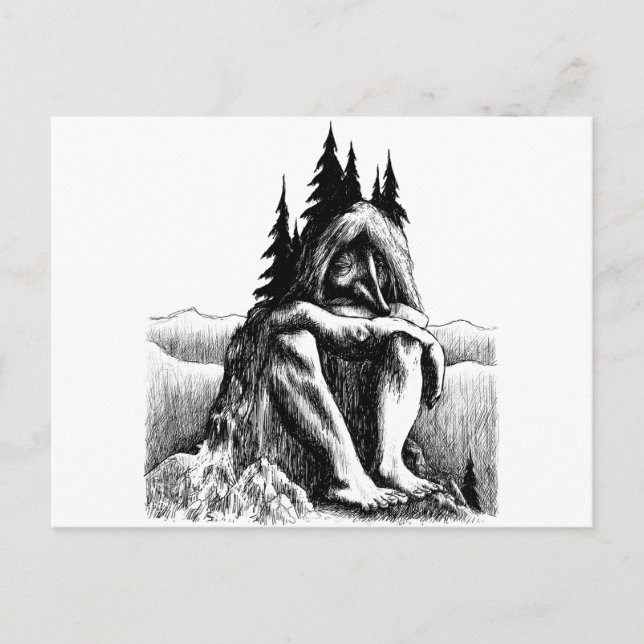 troll-clipart-14 postcard (Front)