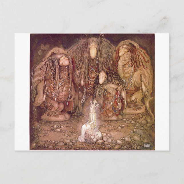 troll-clipart-3 postcard (Front)