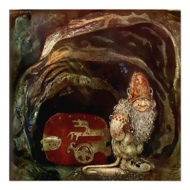“Troll Door” by John Bauer Photo Print (Front)