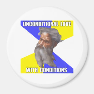 Troll God Unconditional Love Magnet