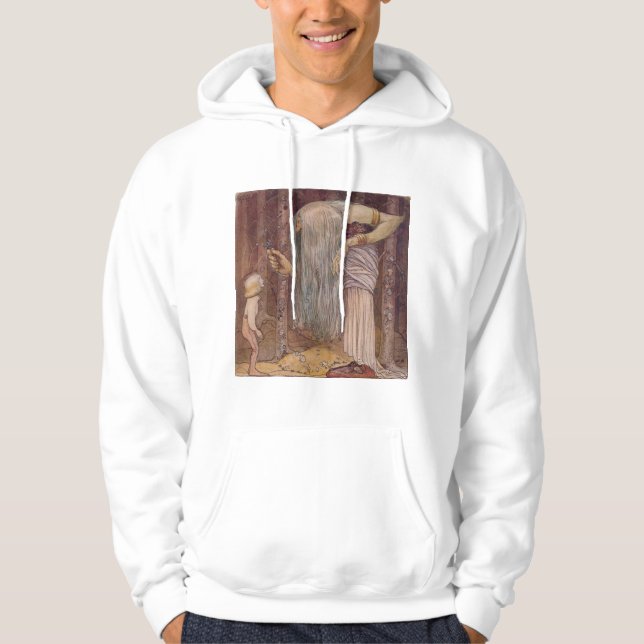 Troll Herb By John Bauer Hoodie (Front)