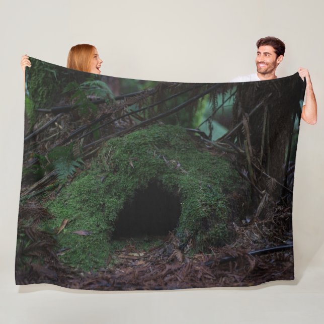 TROLL HOUSE FLEECE BLANKET (In Situ)