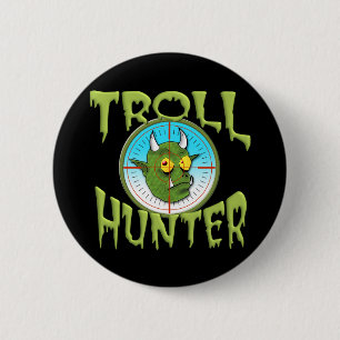 TROLL HUNTER 6 CM ROUND BADGE