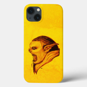 Troll in Black and Yellow Design iPhone 13 Case