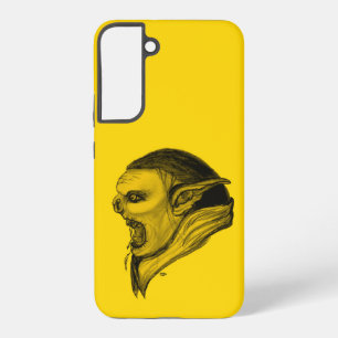 Troll in Black and Yellow Design Samsung Galaxy Case