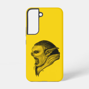 Troll in Black and Yellow Design Samsung Galaxy Case