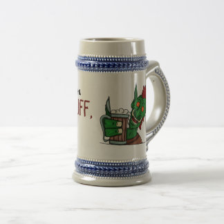 troll "Me got the good stuff, man!" Beer Stein