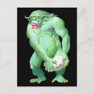 Troll Postcard